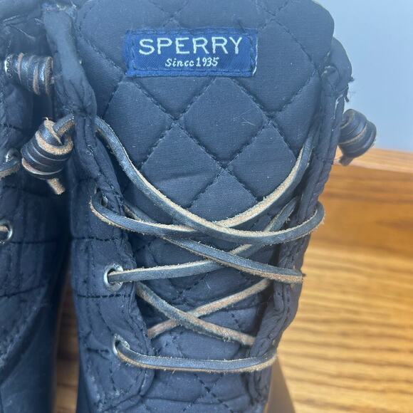 Sperry Duck Boots Size 9 Quilted F16-61775 Rain - Picture 2 of 9